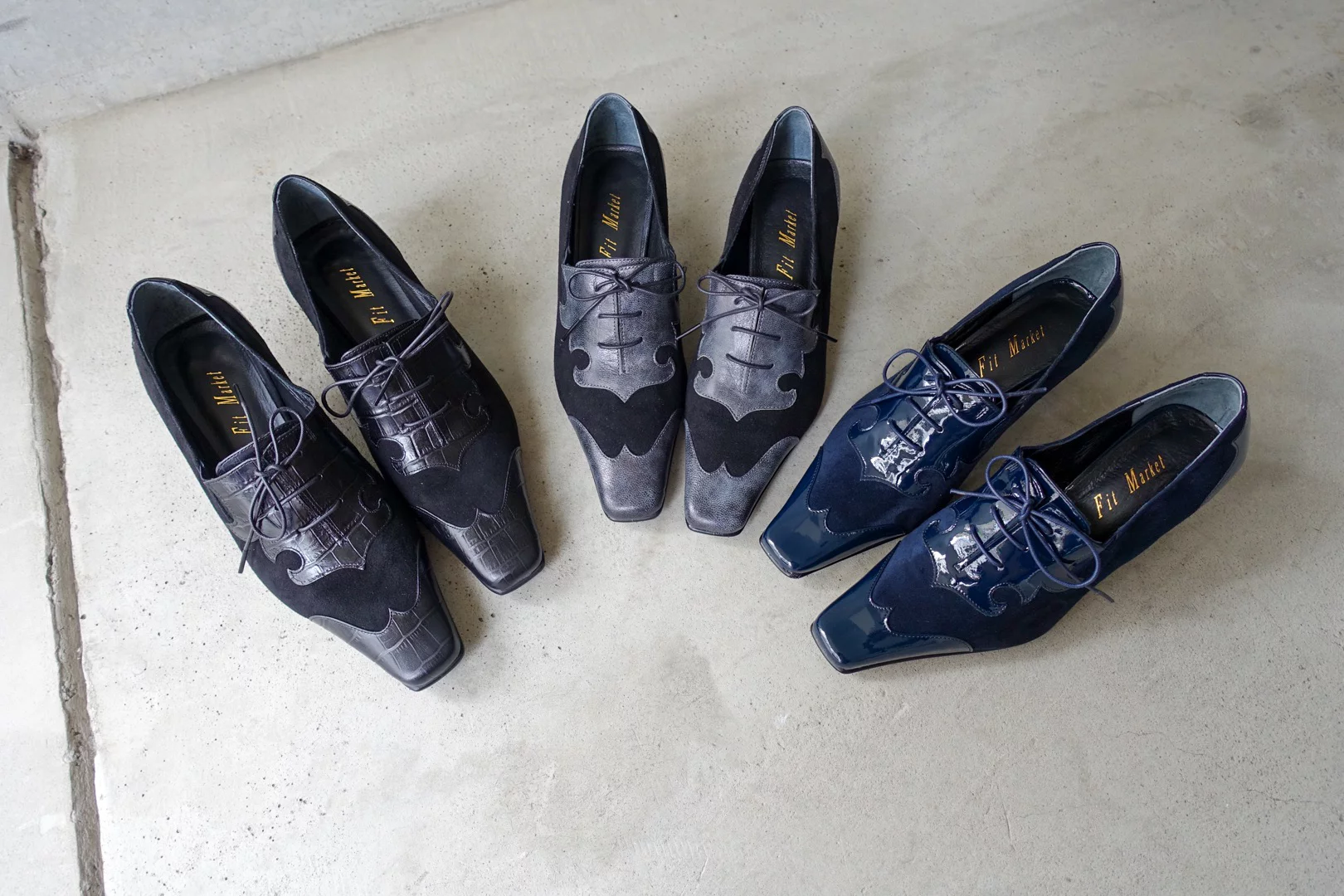 ボブズフィットマーケット 貧しい レザーパンプス