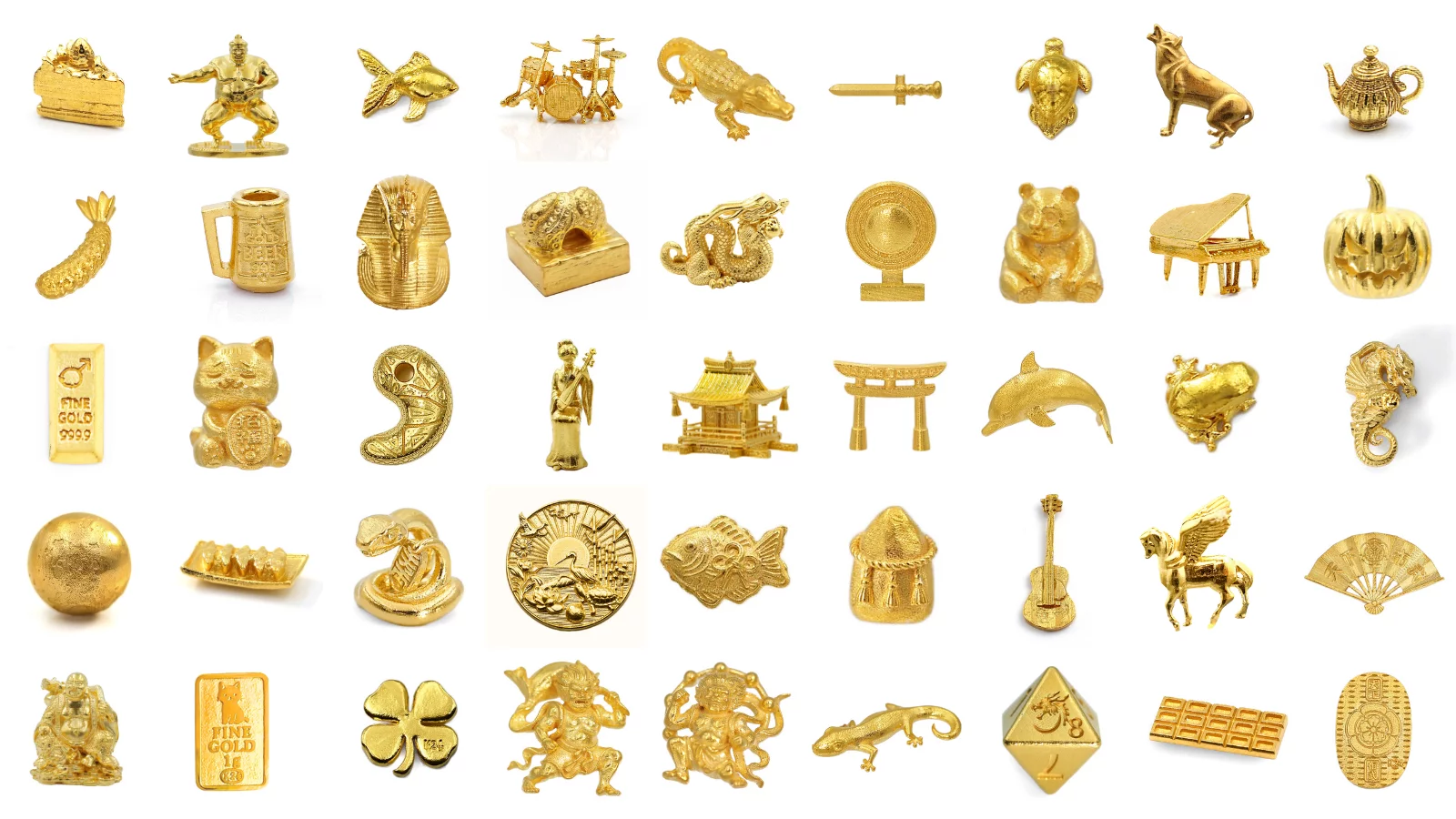 飾り盾　純金製の釣り針(K24刻印　約0.9グラム) 飾り盾 純金製の釣り針(K24刻印 約0.9グラム)