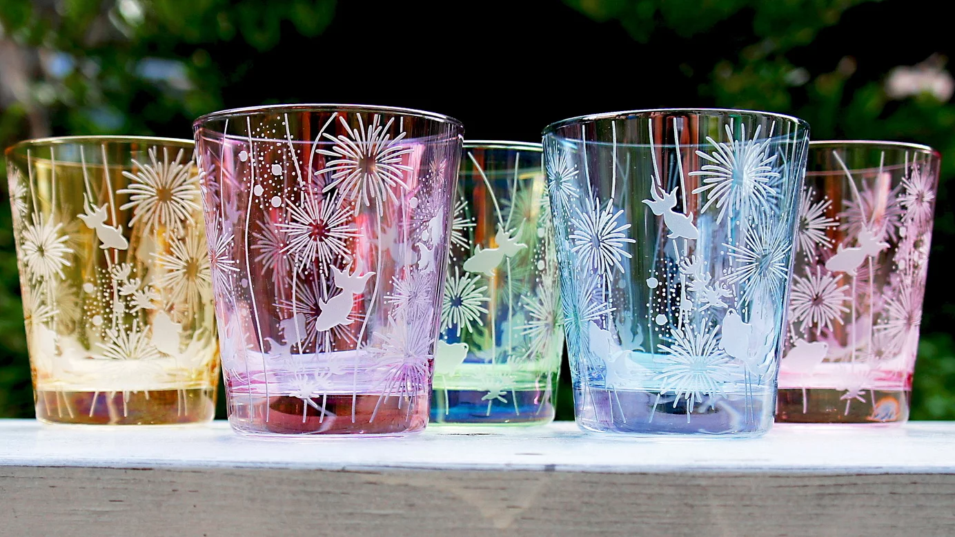 空き瓶、様々なブランドの空のグラス7個セット。 ART空（アートクー）｜Creema SPRINGS