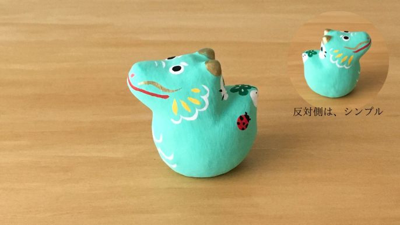 ハンドメイド 一点物 招き猫&商売繁盛 特大 がま口バッグ 雪ん子 
