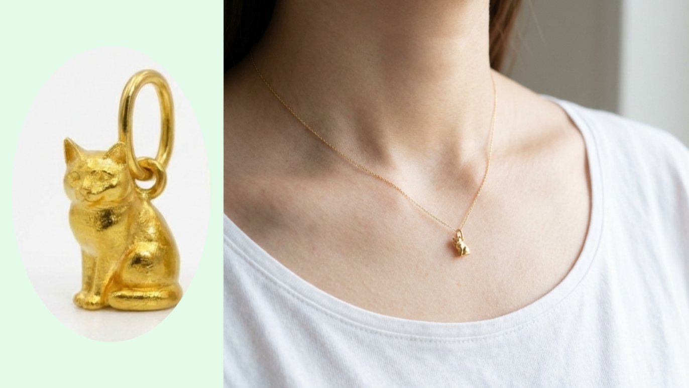かわいい猫のチャーム」がお求めやすい「金」素材で登場。｜Creema SPRINGS