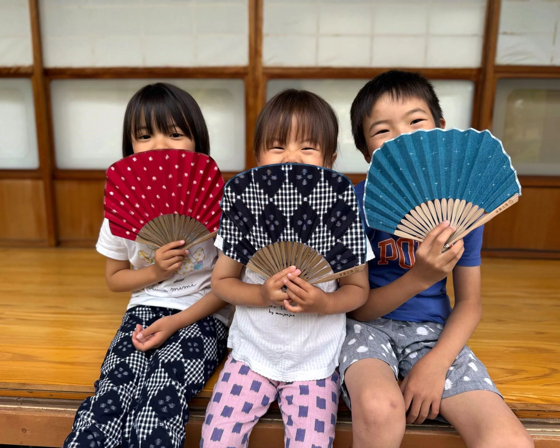 第二弾！】扇子で楽しむ、久留米絣｜野村織物｜Creema SPRINGS