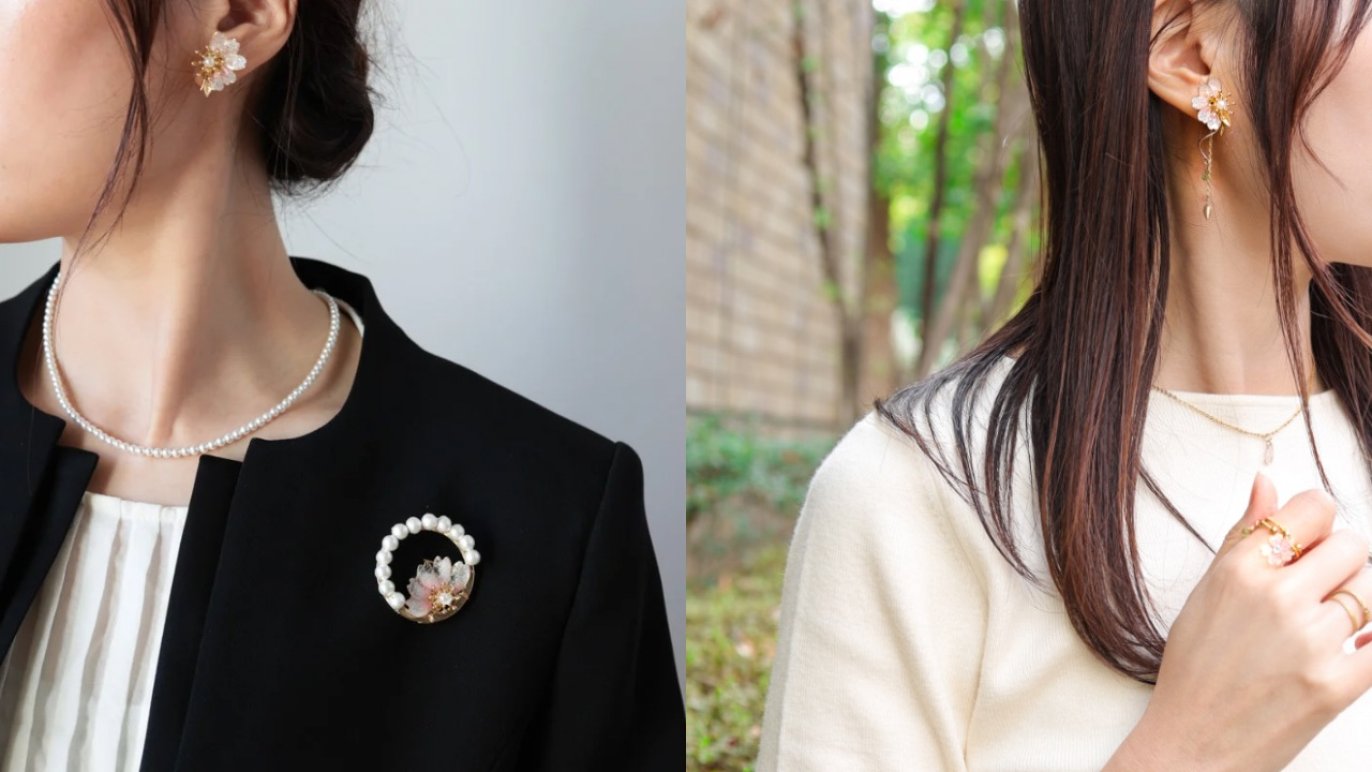 サクラサクリング｜桜｜シルバーアクセサリー｜ラッピング無料
