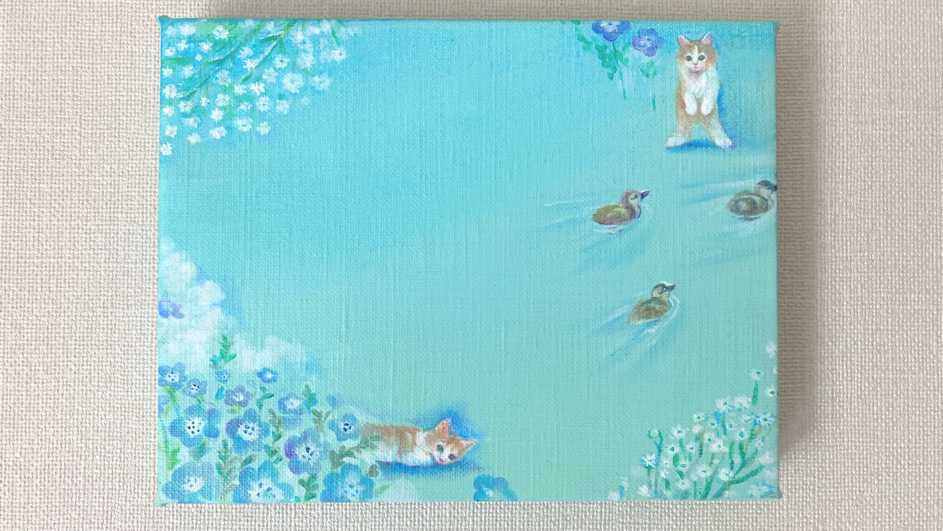 優しいオーダーメイド油彩画＊大切な家族とペットの絵画｜Creema SPRINGS