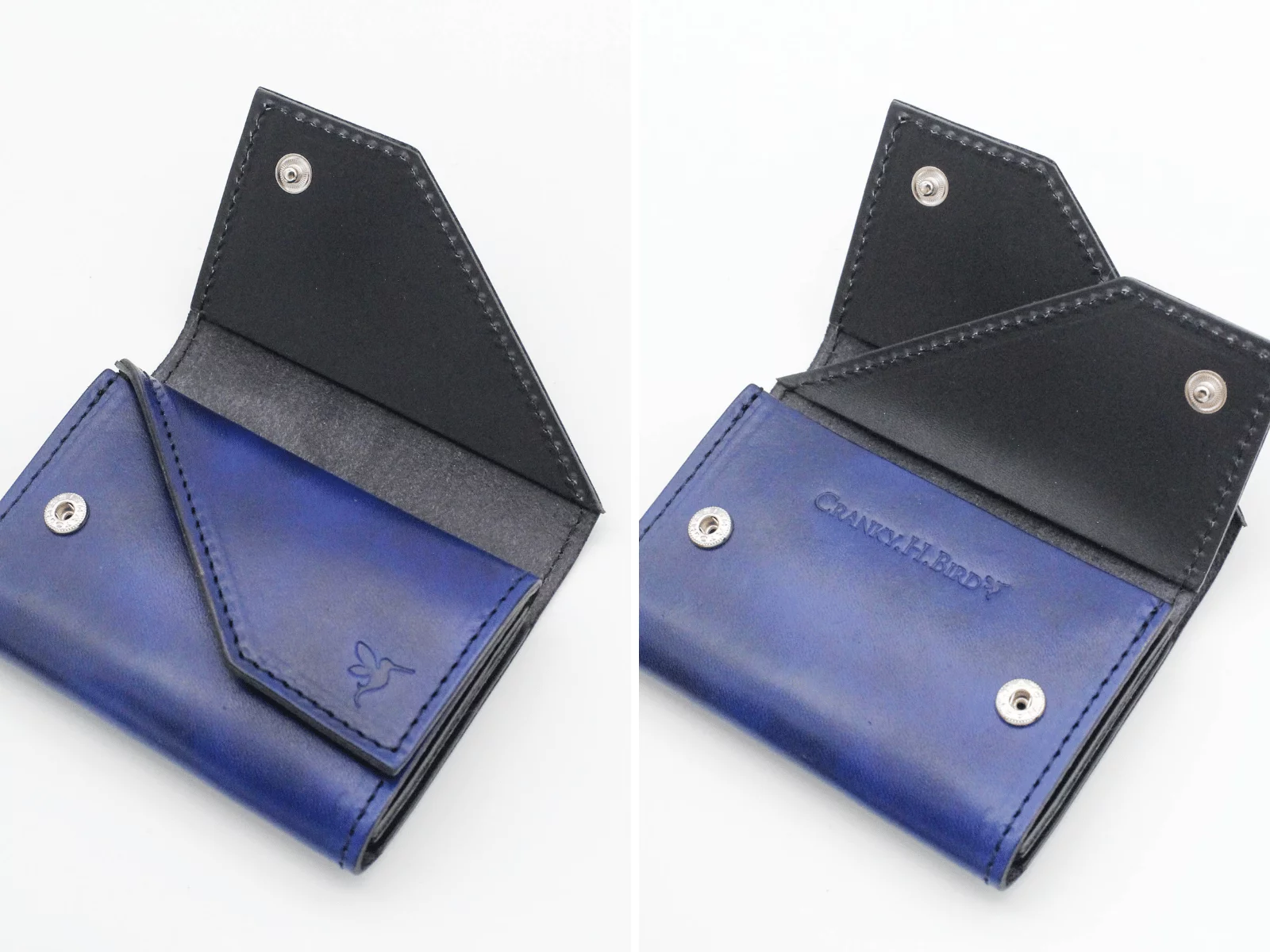 手染め×大容量】職人技が丹念に染め上げる美しい本革名刺入れ｜Creema