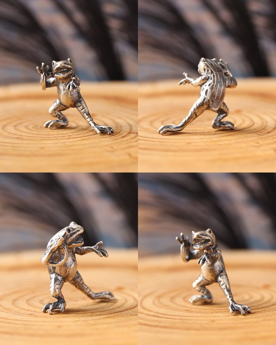 高山寺公認】国宝「鳥獣人物戯画」絵巻から飛び出した小豆サイズの立体