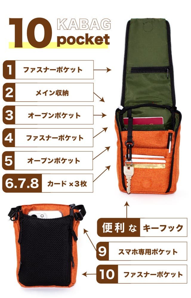 身軽にお出かけ!必要なものだけを持ち運ぶ「ポケット」代わりの 身軽にお出かけ!必要なものだけを持ち運ぶ「ポケット」代わりの