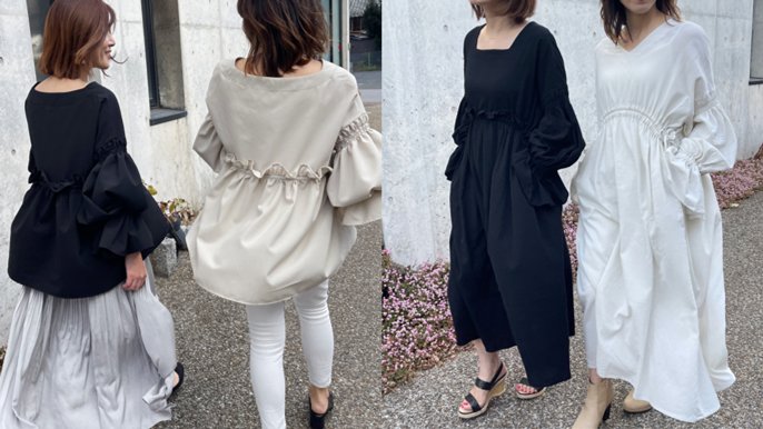 キャンディースリーブが楽ちん可愛い！コーデの主役になる2way