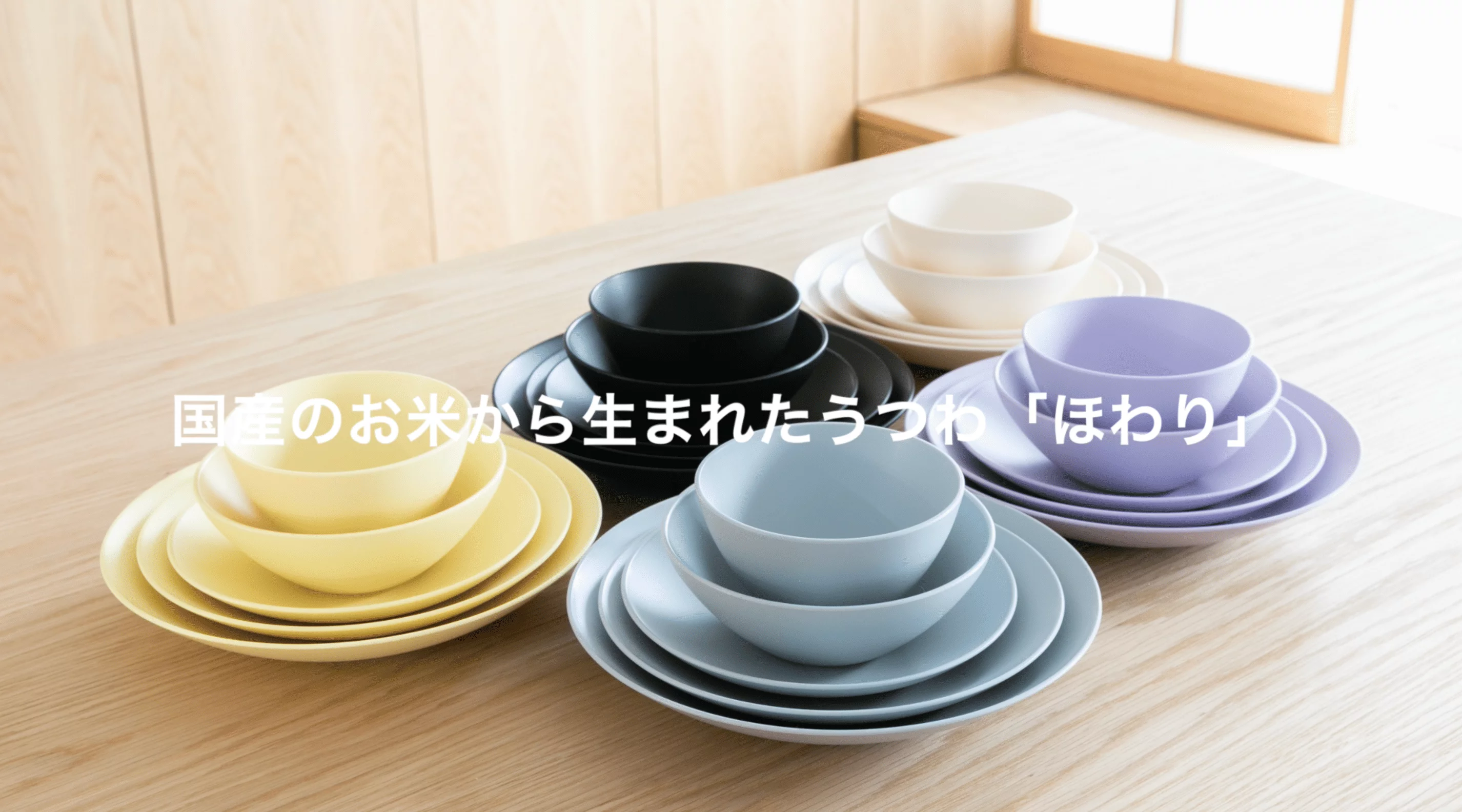 軽やかに使いたい。きちんと見える、おこめのうつわ <食用に適さないお 