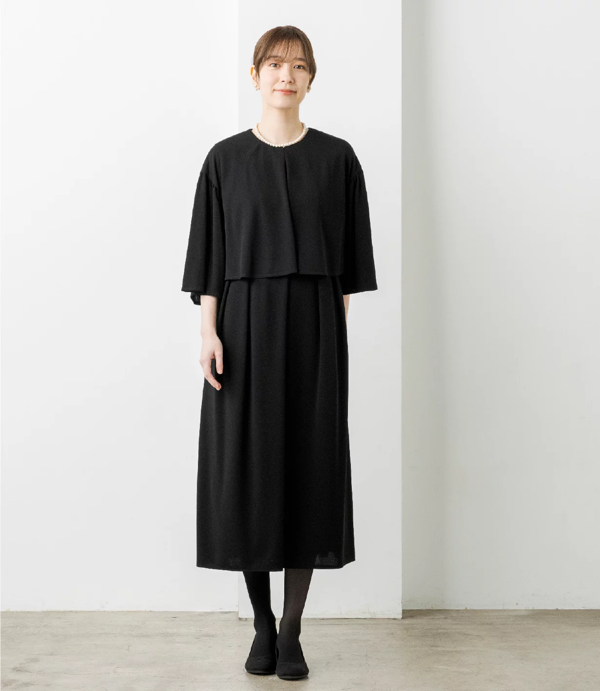 黒 ケープスタイル ジャケット　タキマキ 新品♡滝沢眞規子さん♡ タキマキ オーバーサイズドジャケット