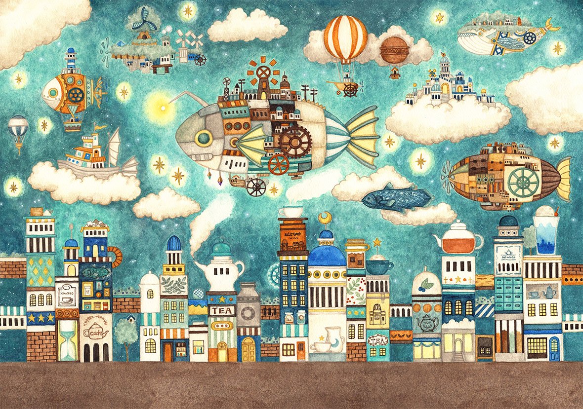 空想画 空想 空想画