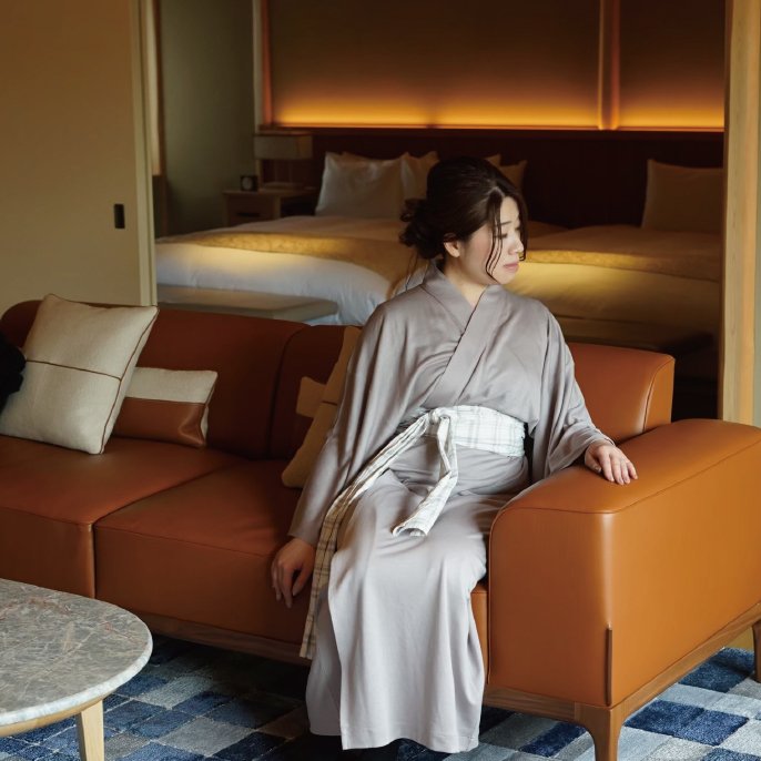 一目惚れする” 大人の浴衣ルームウェアで、お家からお祭りまで