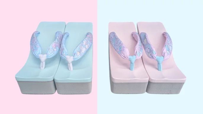 厚底なのに軽やか！メルヘンと歩く、新しい和ロマン下駄｜Creema SPRINGS