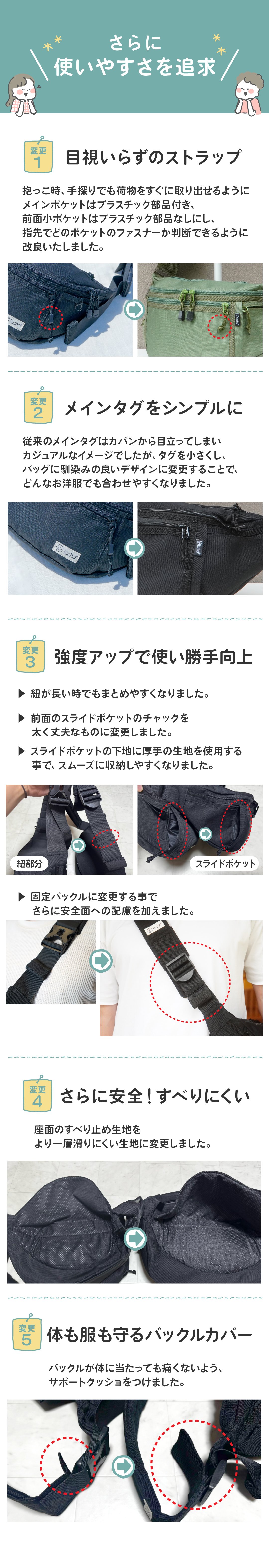抱っこ＆荷物のお悩み解決！育児に余裕が生まれるヒップシート【第二弾