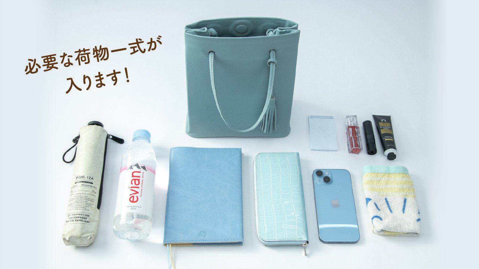未使用品　大人革袋小　パステル 可愛くて上品！革職人がパステルカラーの本革で作る「大人革袋小