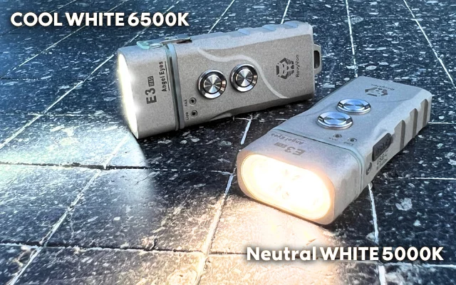 RovyVon Angel Eyes E3 Plus AAA Battery EDC Flashlight