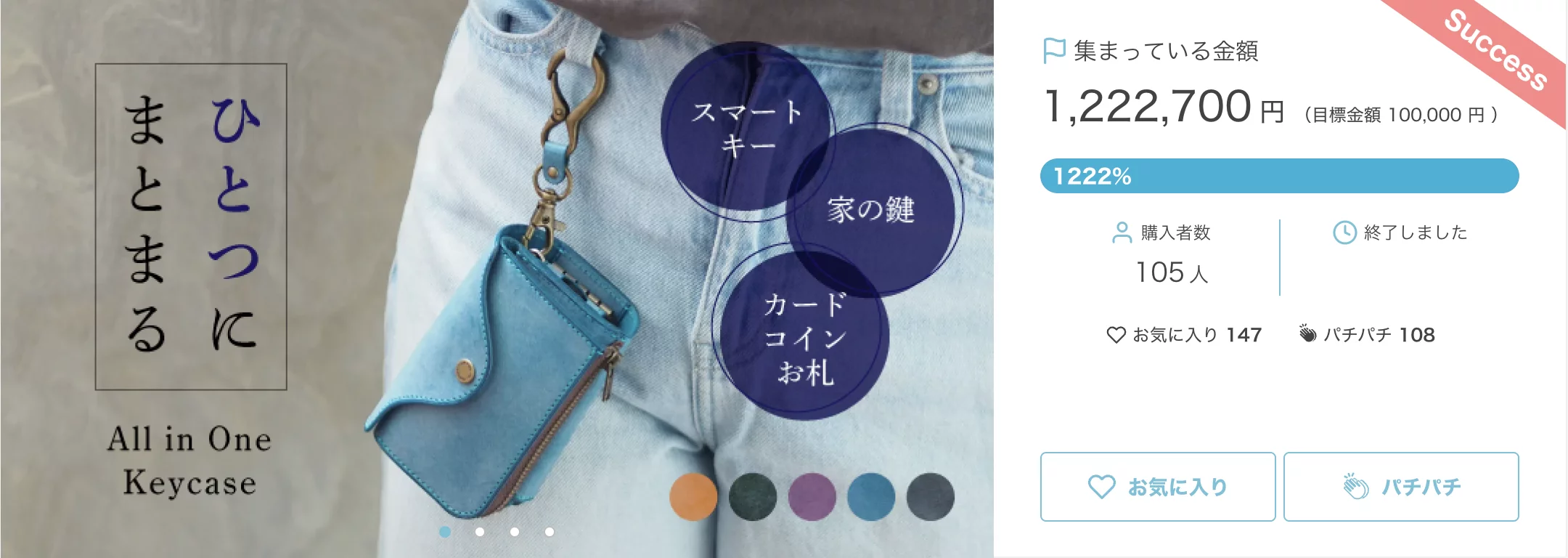 長財布ユーザー必見！【スマートキーが入る小さい長財布】これ一つで、お出かけ楽チンシリーズ｜Creema SPRINGS