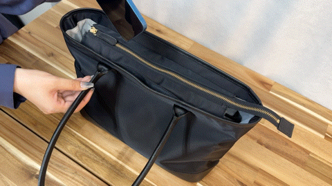 ビジネストートバッグRitta Carry ネイビー 整理収納のプロとカバン職人がタッグを組んだ究極のビジネス