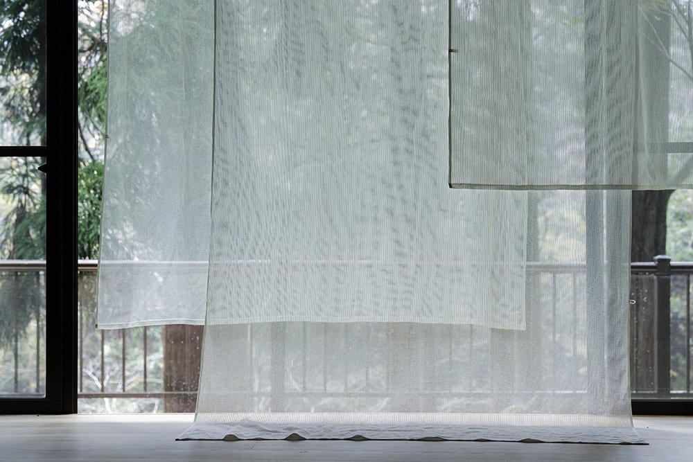 KURASIKU 自然素材カーテン きなり 6枚 リネン W150×H140 特集