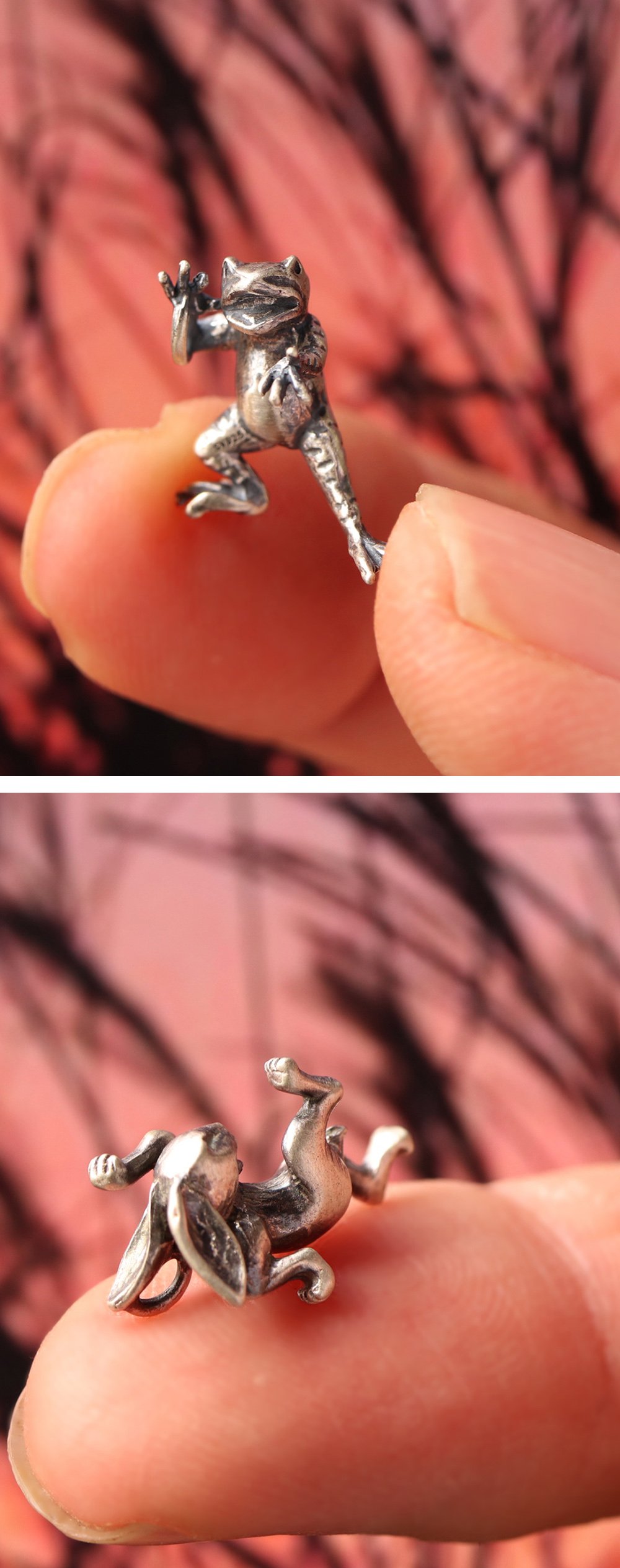 高山寺公認】国宝「鳥獣人物戯画」絵巻から飛び出した小豆サイズの立体