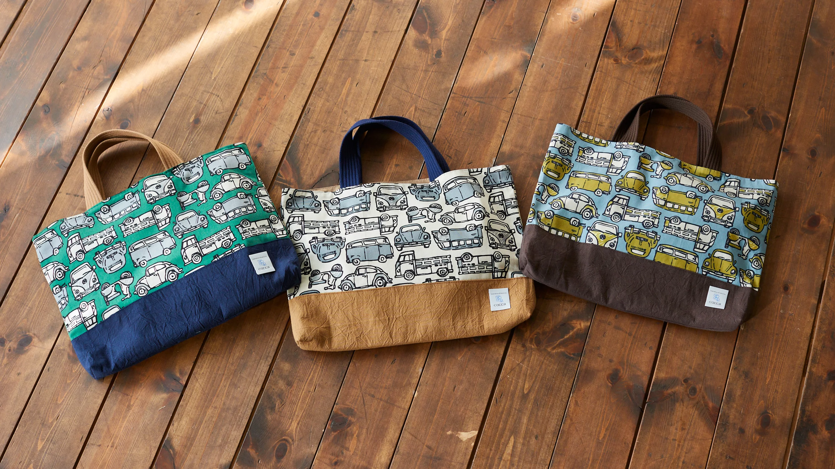 ファブリックショップのわたしたちが こだわりを持って作った、入園  