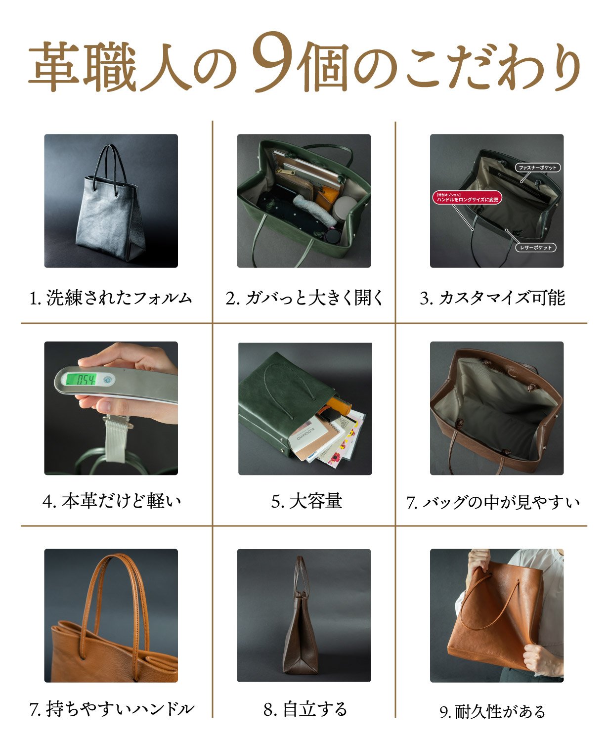 新進工房の大人気シリーズ！ 革職人が本気で作る！ フル