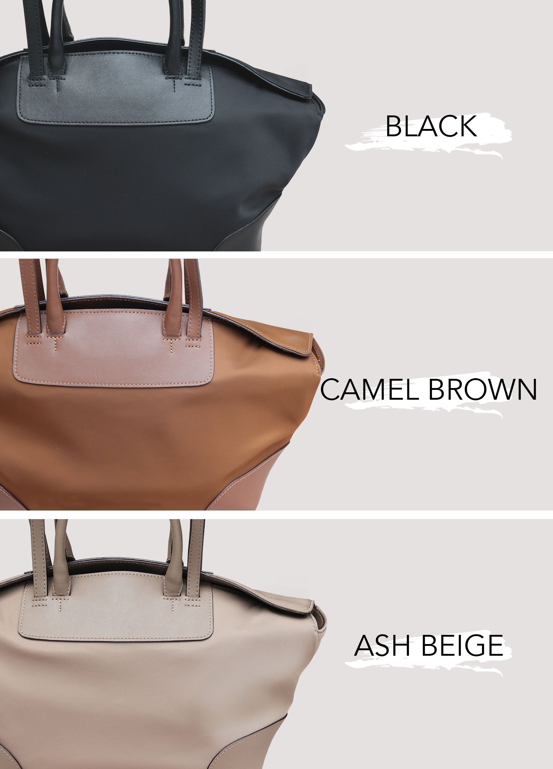 @tsuhicoページ 半自動！マグネットでワンタッチ開閉】見た目も中身も”整う横長バッグ