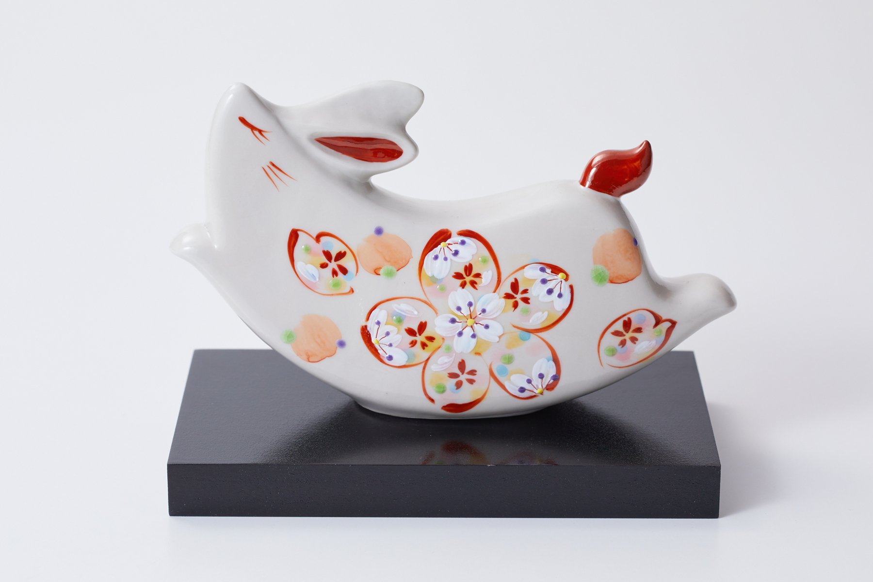 唐津　茄子置物 唐津 茄子置物