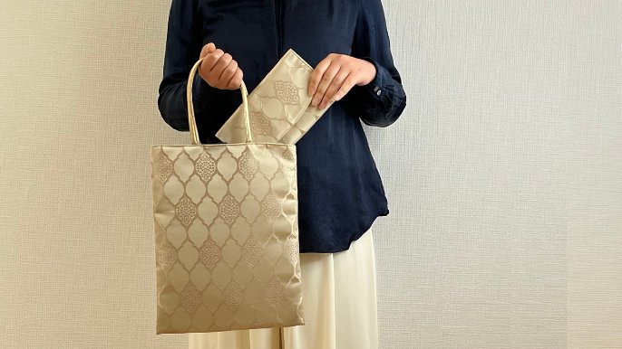 和装洋装バック234 和装バッグ 着物 礼装用 帯 小紋 結婚