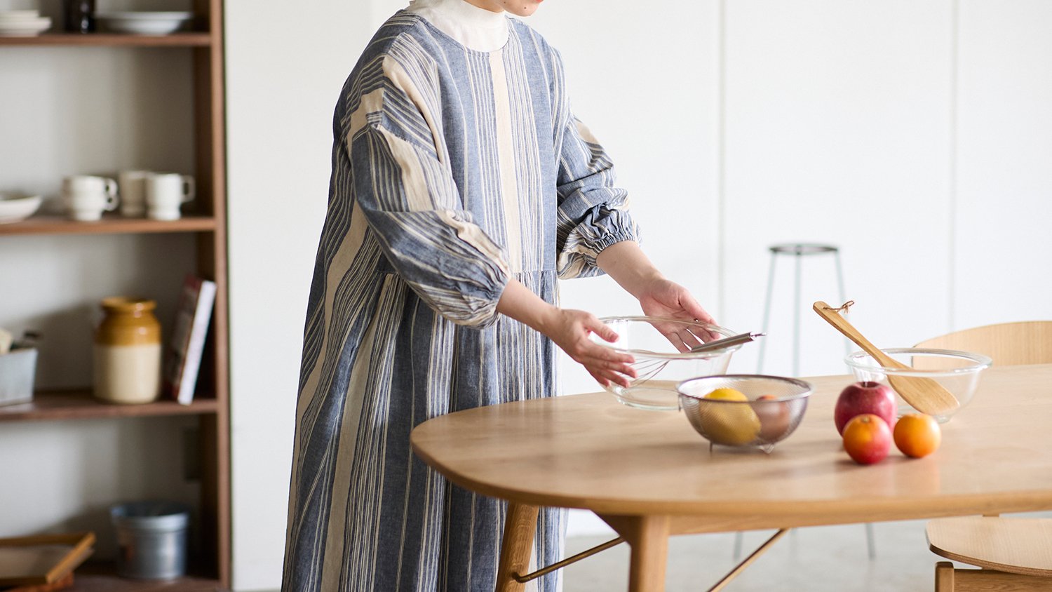 毎日着たい大人のスモック 