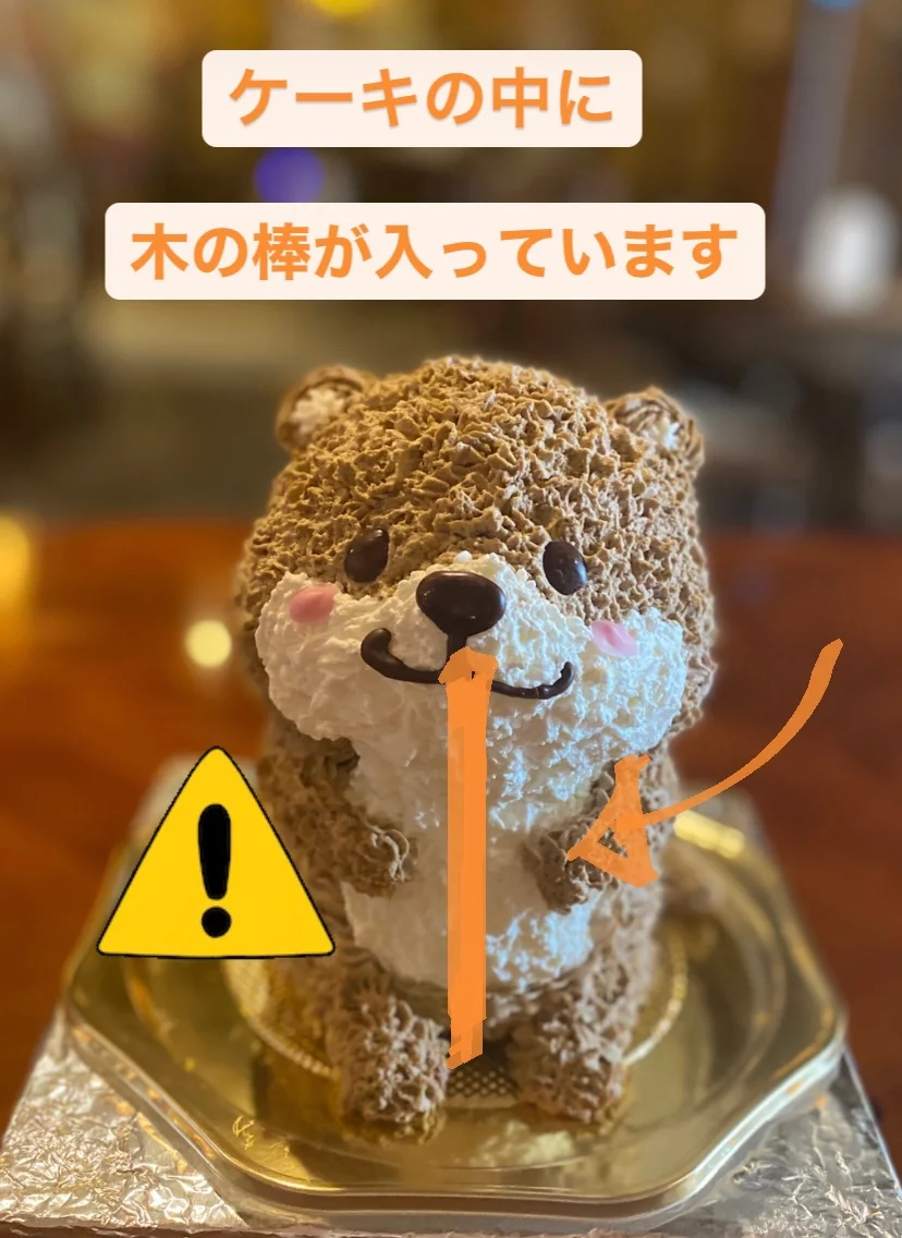 まるでぬいぐるみ！ほっこり可愛い「立体ケーキ」を全国にお届けしたい