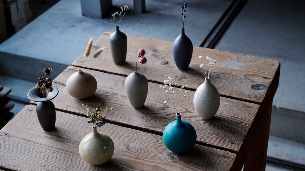 職人の手仕事から生まれた「究極の造形美」 フラワーベース＆ドライ