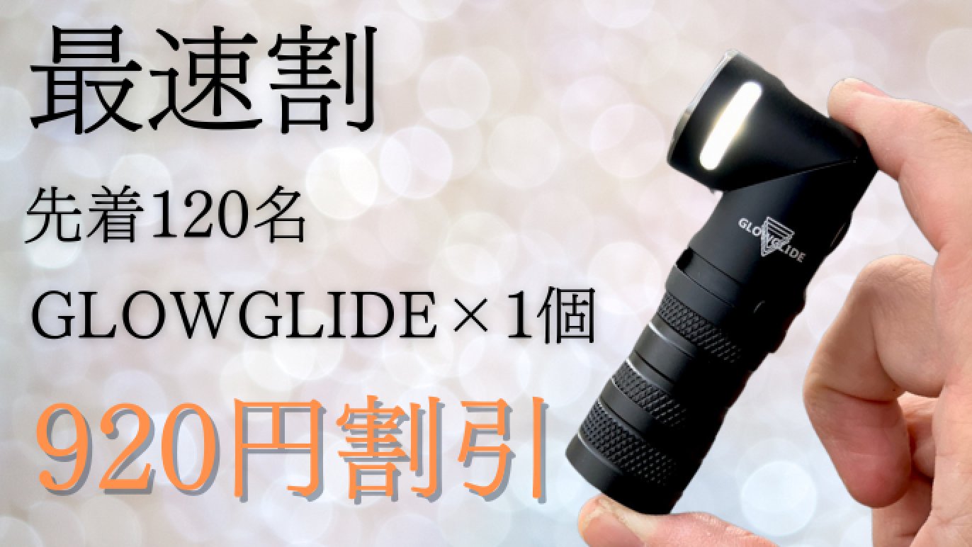 手のひらサイズで持ち運びやすい防災・防犯に役立つLED懐中電灯
