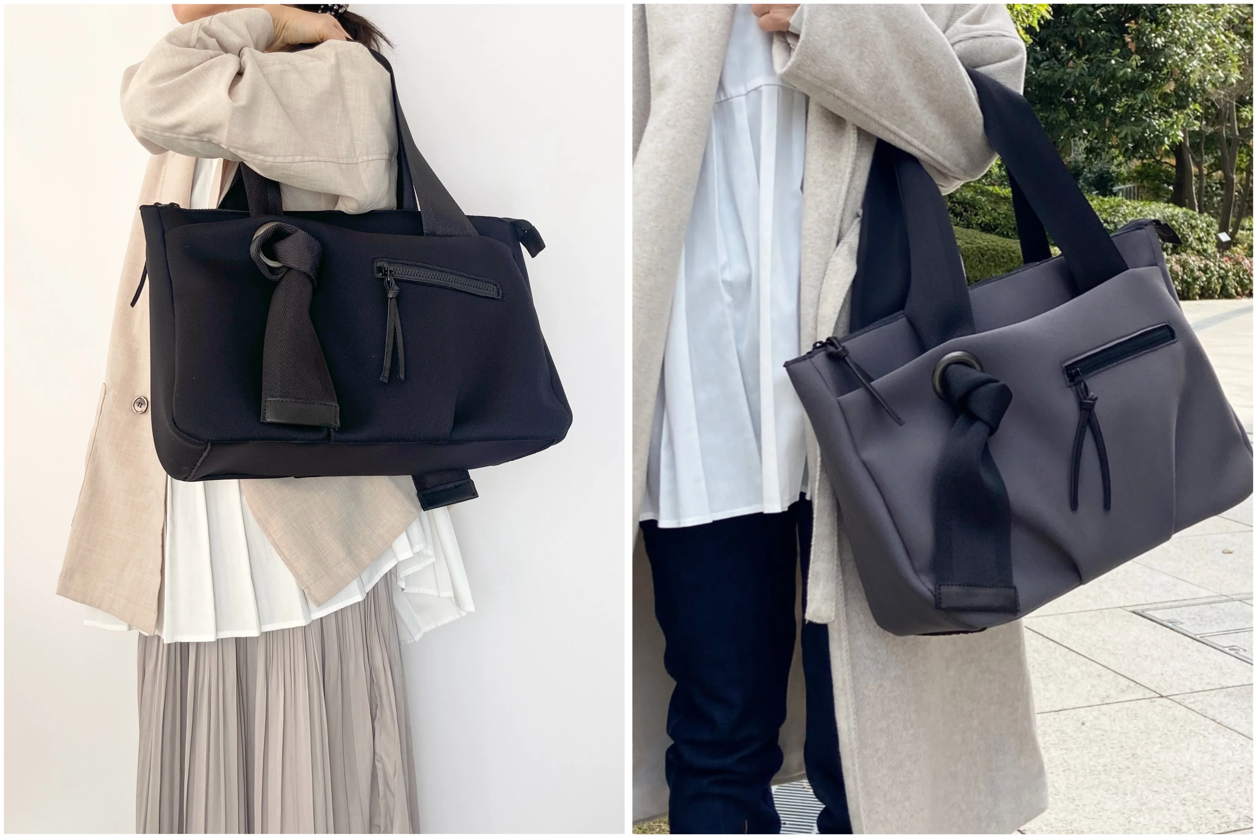 お客様の声から誕生！】通勤も・旅も毎日に寄り添うビッグファスナー