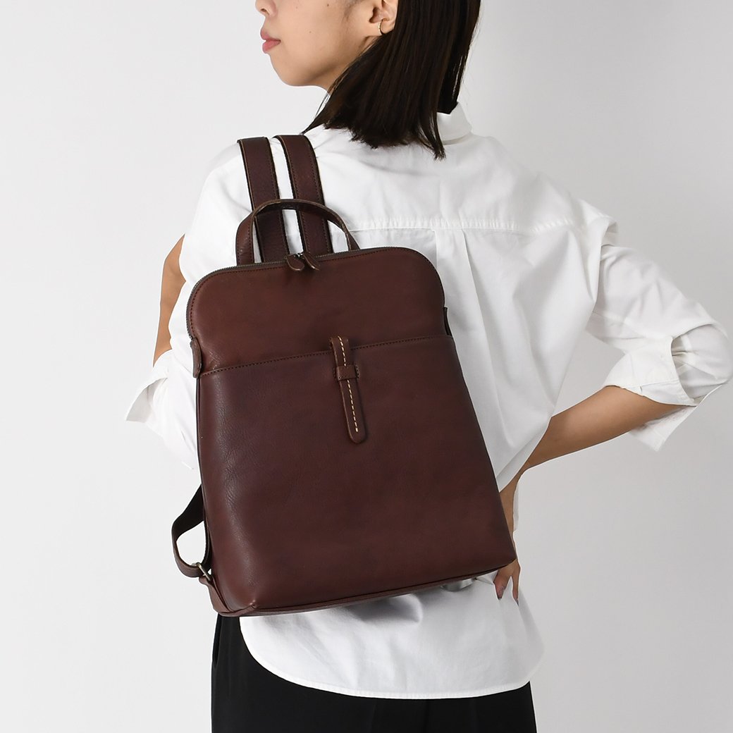 重要文化財にも使われる京都の伝統技術を施した日本製レザーリュック