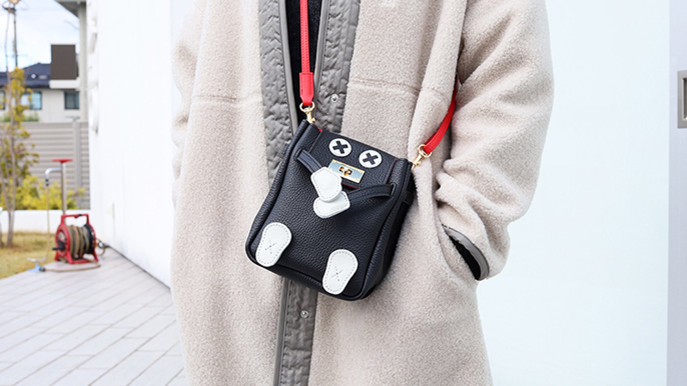 遊び心溢れる、思わず誰かに見せたくなる相棒バッグ【あなただけのフル  