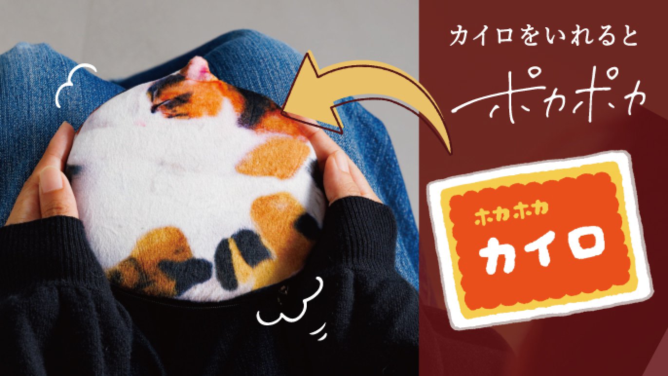 受注会】仲間が増えました！猫の寝姿から生まれた『necomaru〜ねこの 