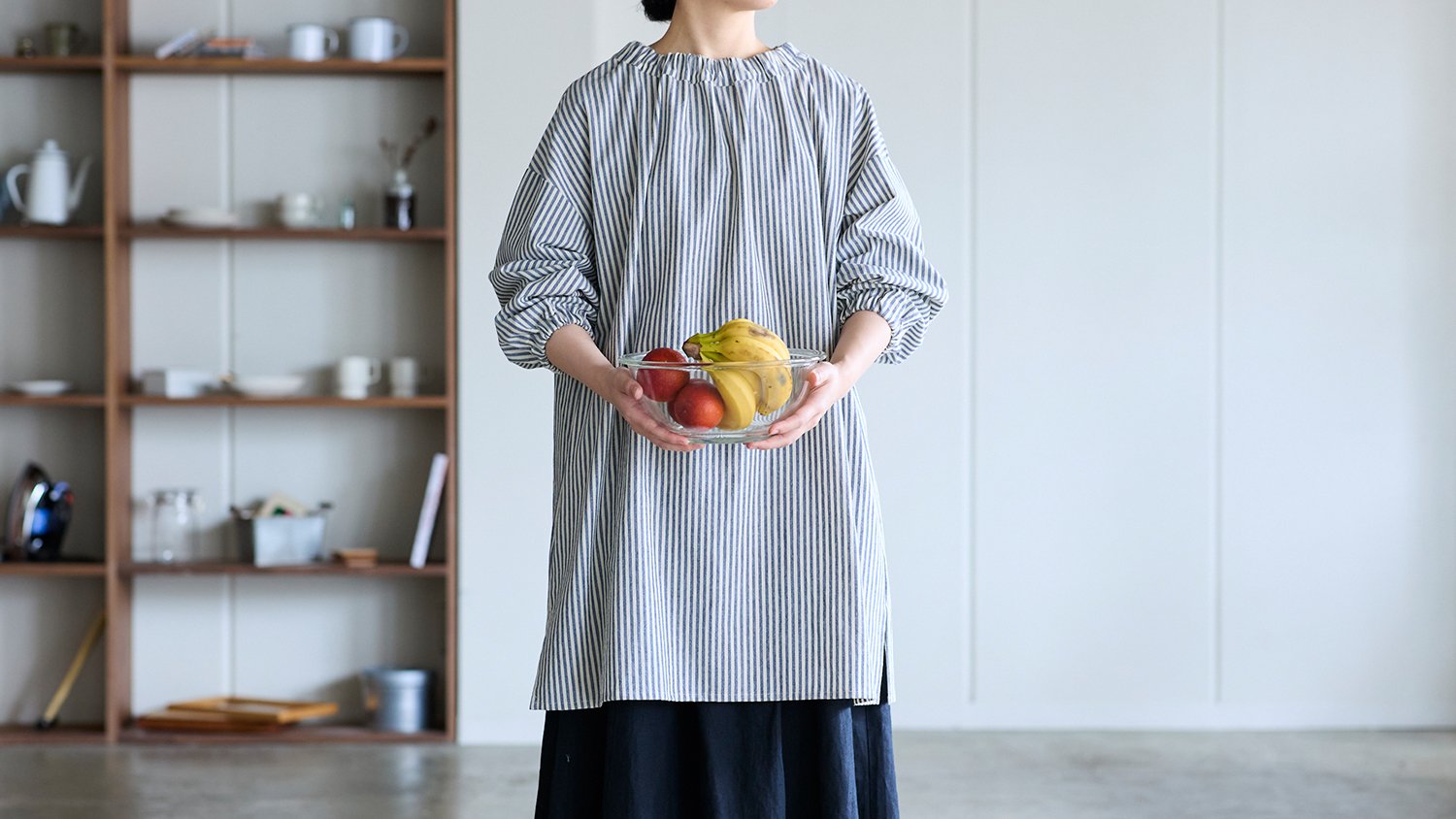 毎日着たい大人のスモック 