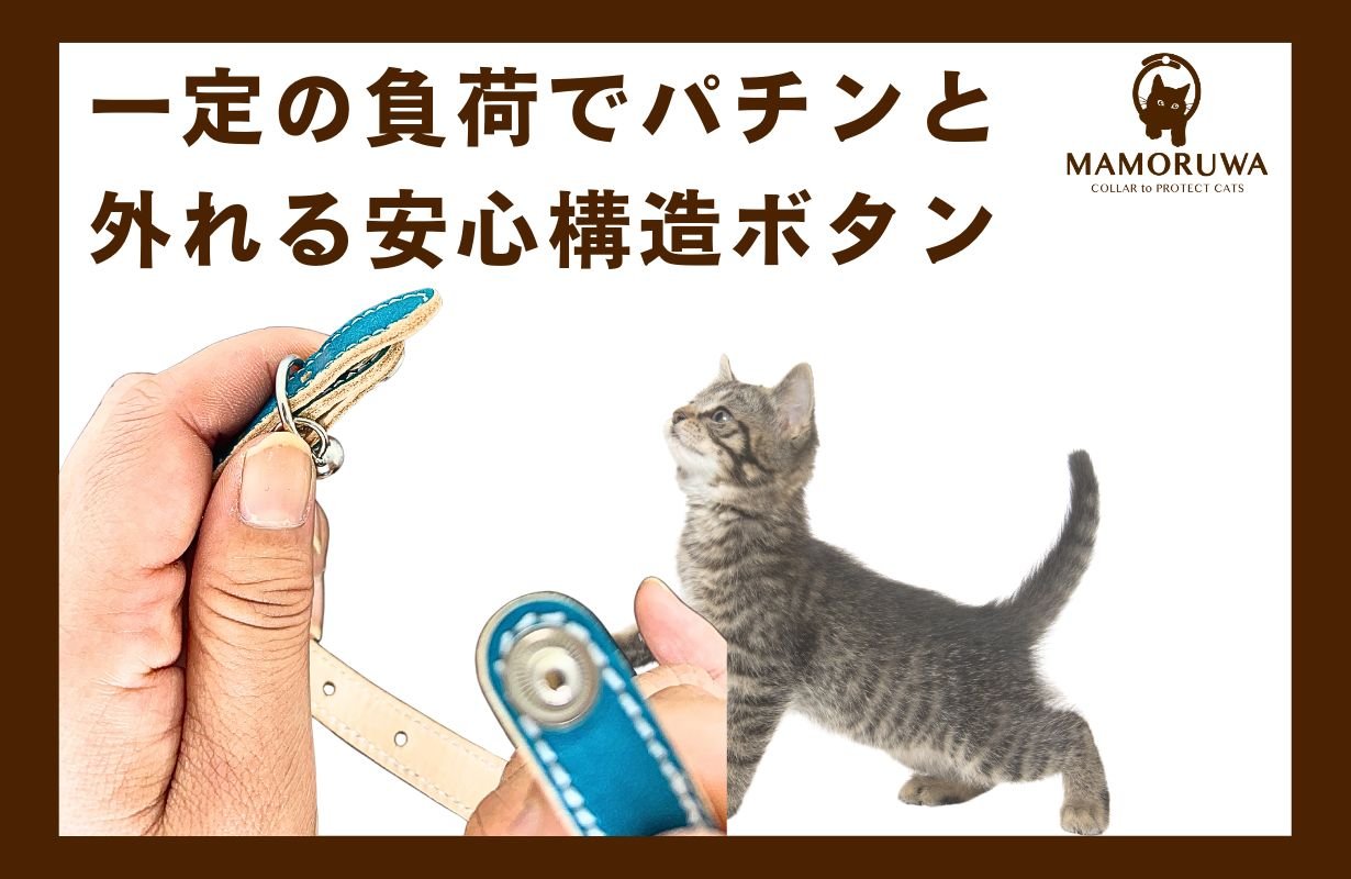 大切な猫の不慮の事故を防ぐ首輪MAMORUWA｜Creema SPRINGS