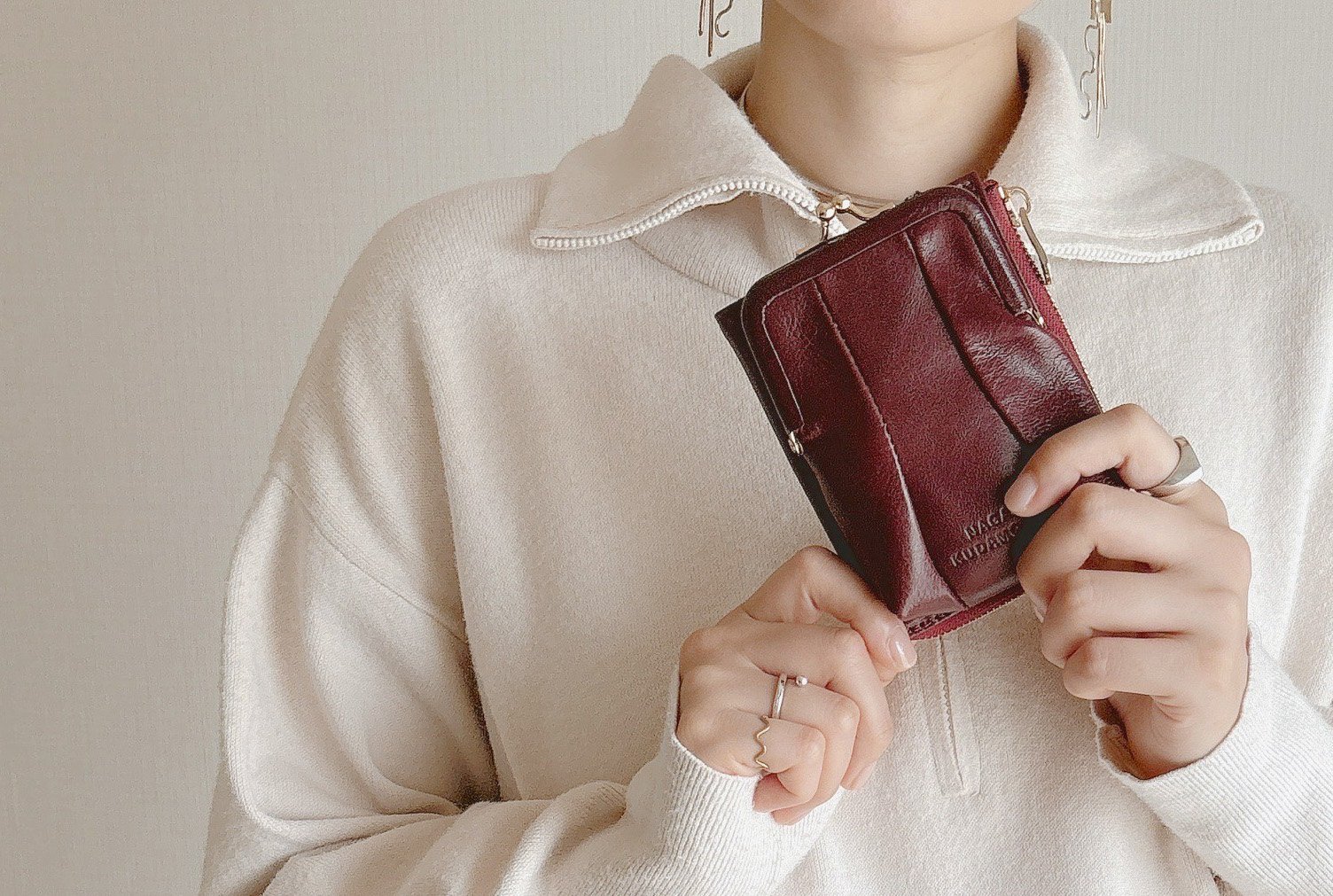 高級ストックレザーでつくる ぽってり熟れた果実のような革小物