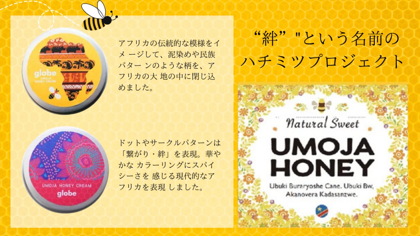 コンゴ産蜂蜜使用！全身に使える高保湿クリーム【売上の一部を紛争