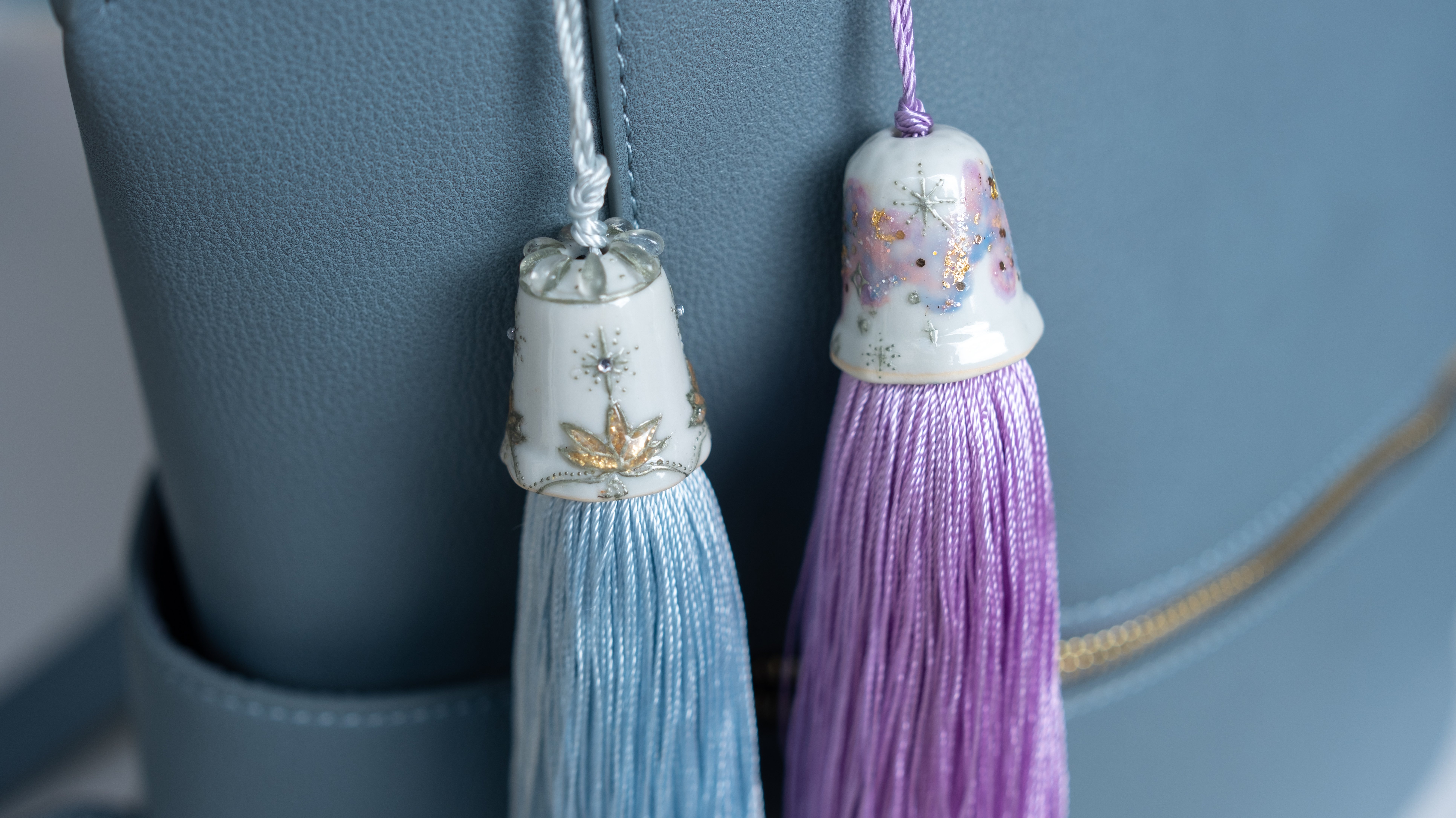 伝統的な石製タッセル装飾品 タッセル 『2018タッセル 黒 KY-7-18-1H』 ソーイング,ブレード