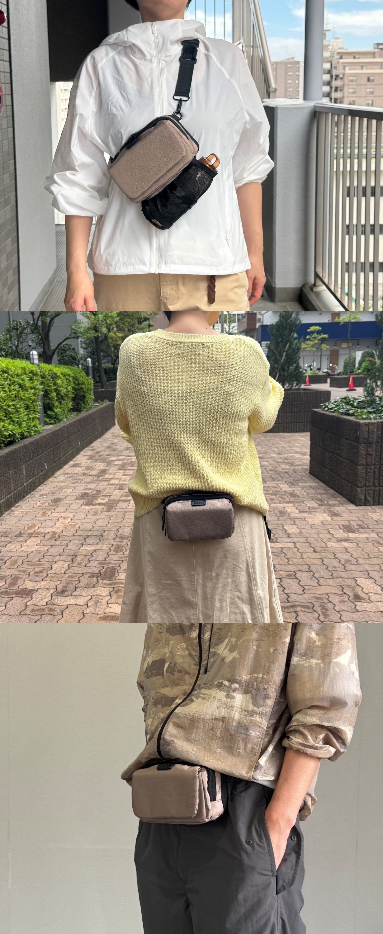 新サイズ登場！】ポケット感覚で持ち歩く！手ぶら派のための「2WAYミニ