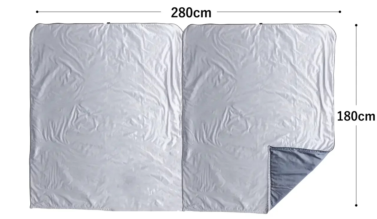 これ1つで眠れる】特殊素材がコンパクトで暖かい。わずか800gの