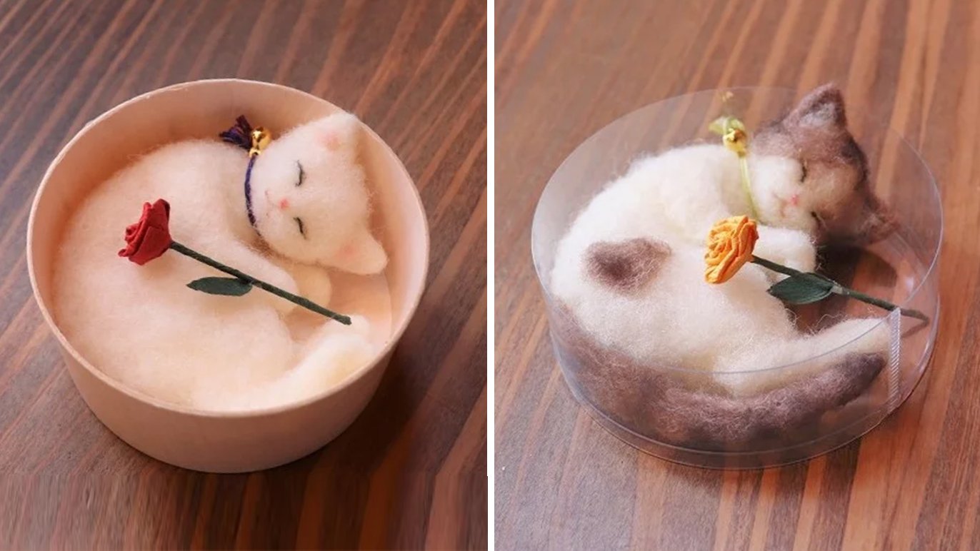 あの人の笑顔が見たい！猫好きさんに贈るふゎふゎ羊毛ねこ｜Creema SPRINGS