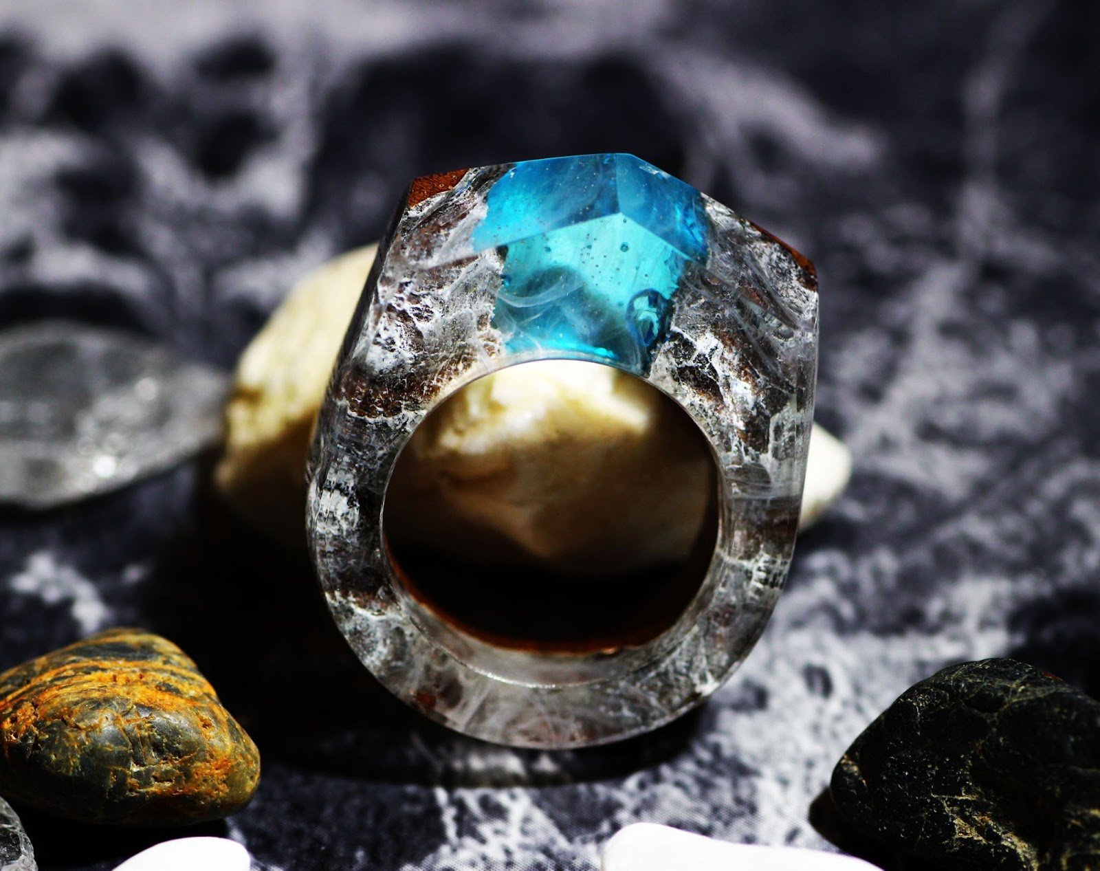 レジンウッド　敷台　ジュエリートレイ　花台　ウッドレジン ウッドレジン インテリアトレイ ジュエリートレイ トレー 小物