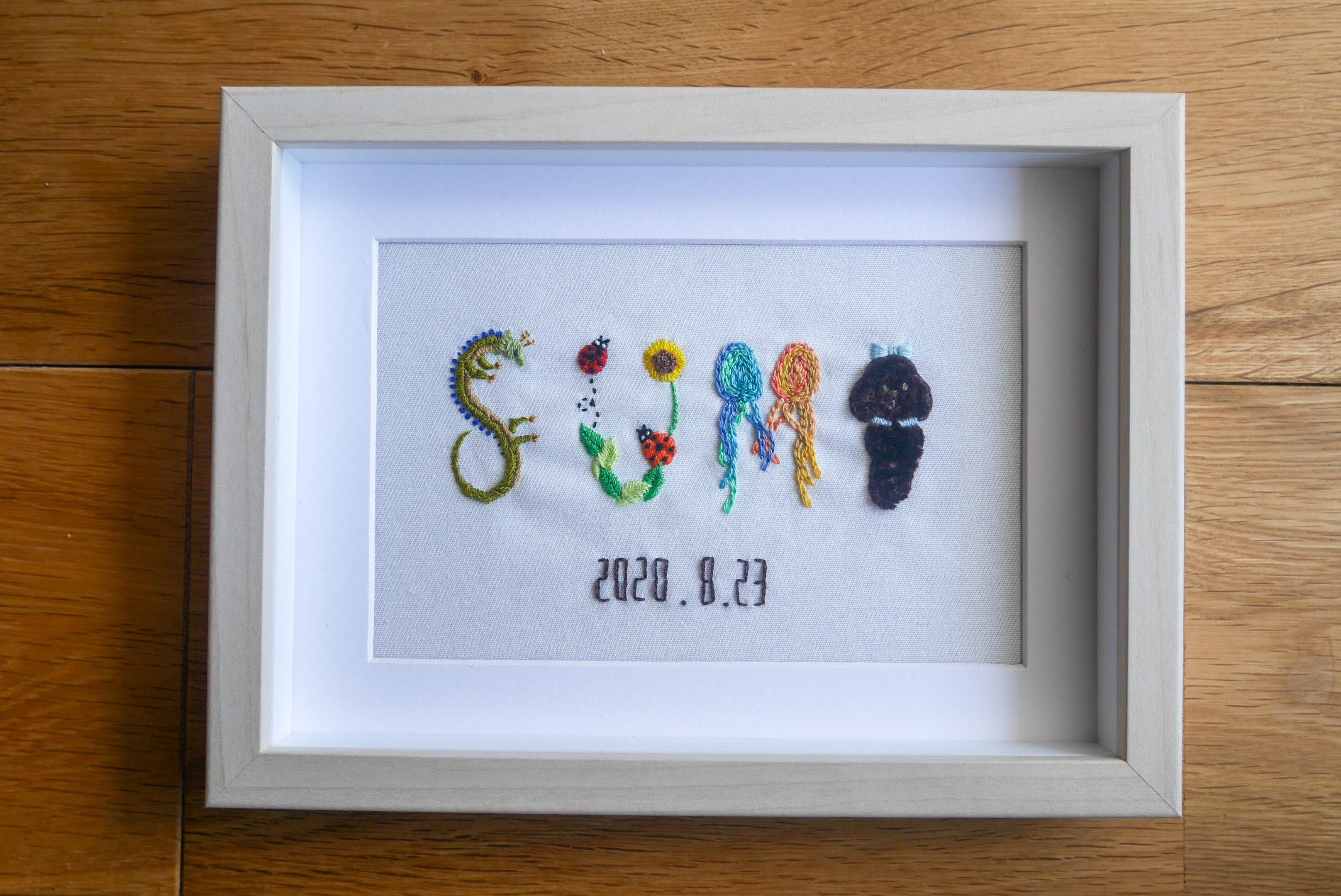 オーダーメイド刺繍で彩る お名前に込められた大切な「想い」｜Creema