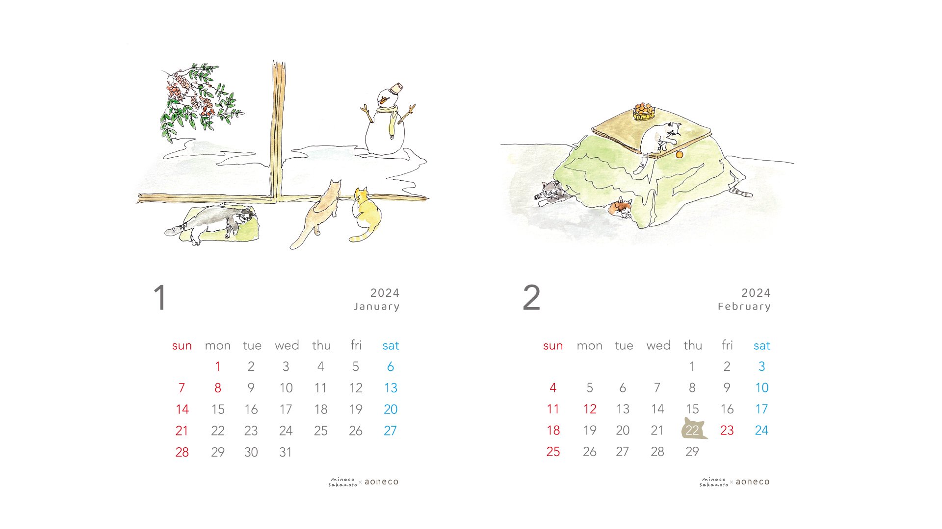 保護ネコ支援aoneco × ひとふでがき作家。お品代10%が食費や治療費に