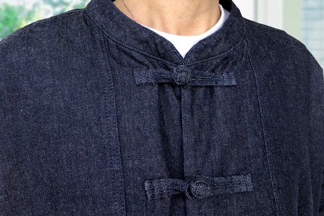 岡山デニムのフレンチチャイナジャケット｜Creema SPRINGS