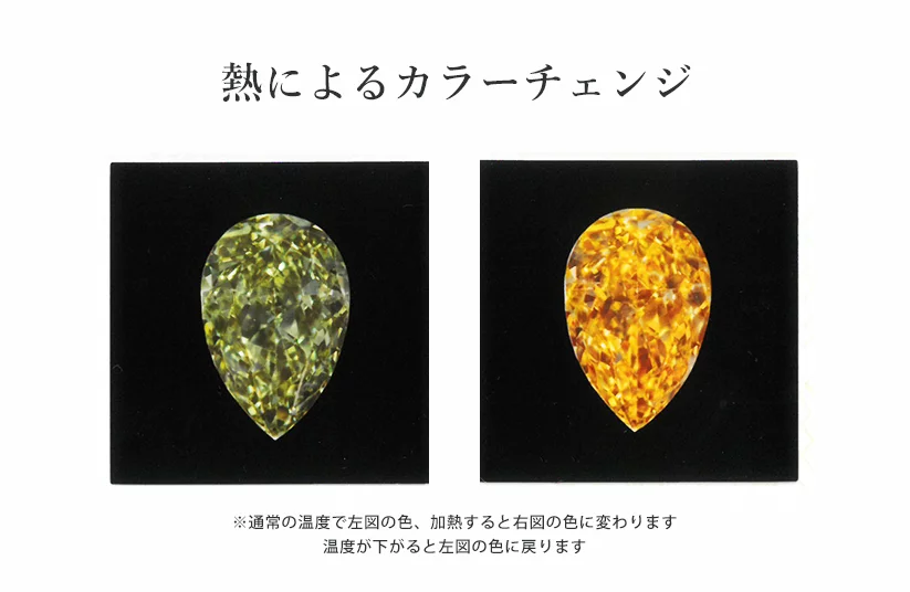 カメレオングリーンダイヤGIA AGT鑑定書付き0.550CTVS1 色が変わる不思議なダイヤ】マニアも注目の、希少なカメレオン